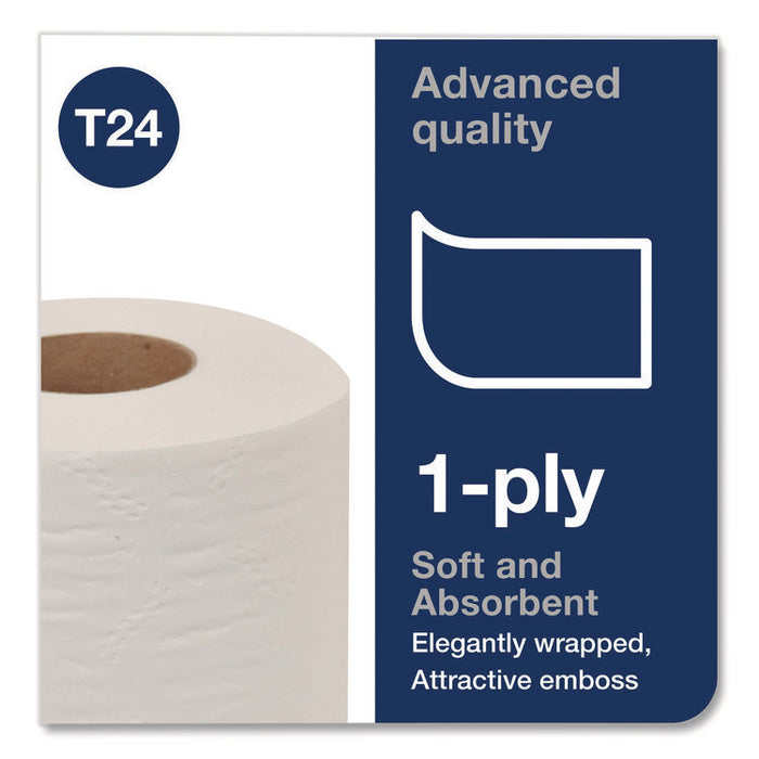 Advanced High-Capacity Bath Tissue, Septic Safe, One-Ply, White, 2,000 Sheets/Roll, 36 Rolls/Carton