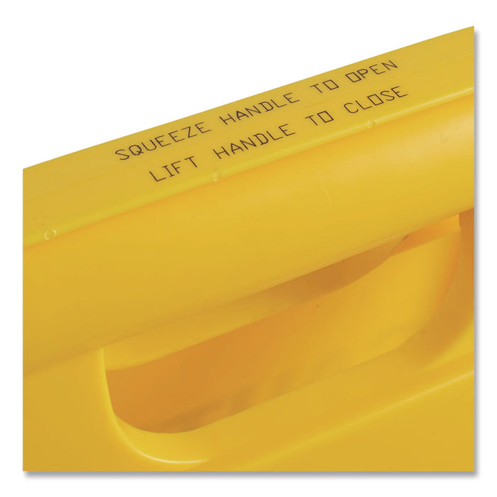 Wet Floor Sign (English/Spanish), 11 x 25 x 25, Yellow