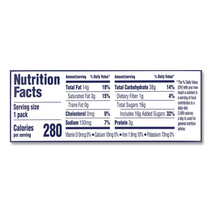 Chocolate Chip Cookies - Single Serve, 2 oz Packets, 60/Carton