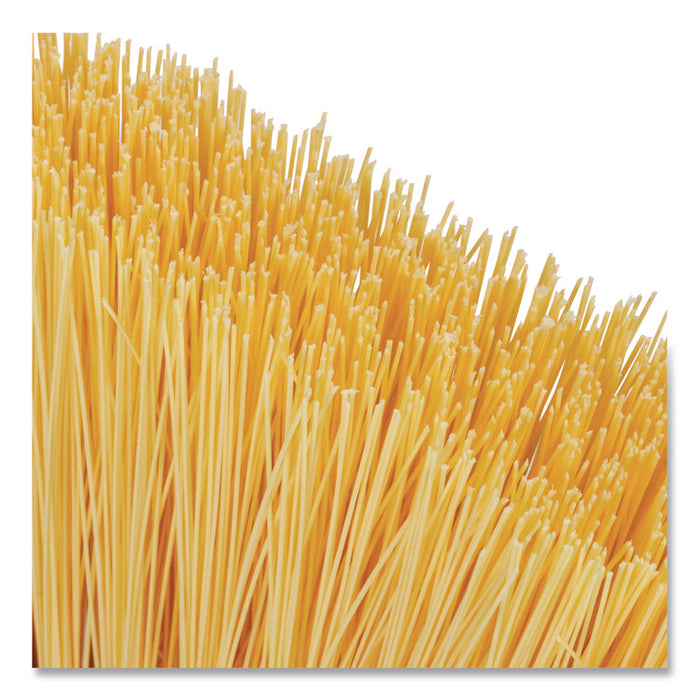 Duo-Sweep Unflagged Heavy Duty Angle Broom, 55" Length, Black/Yellow
