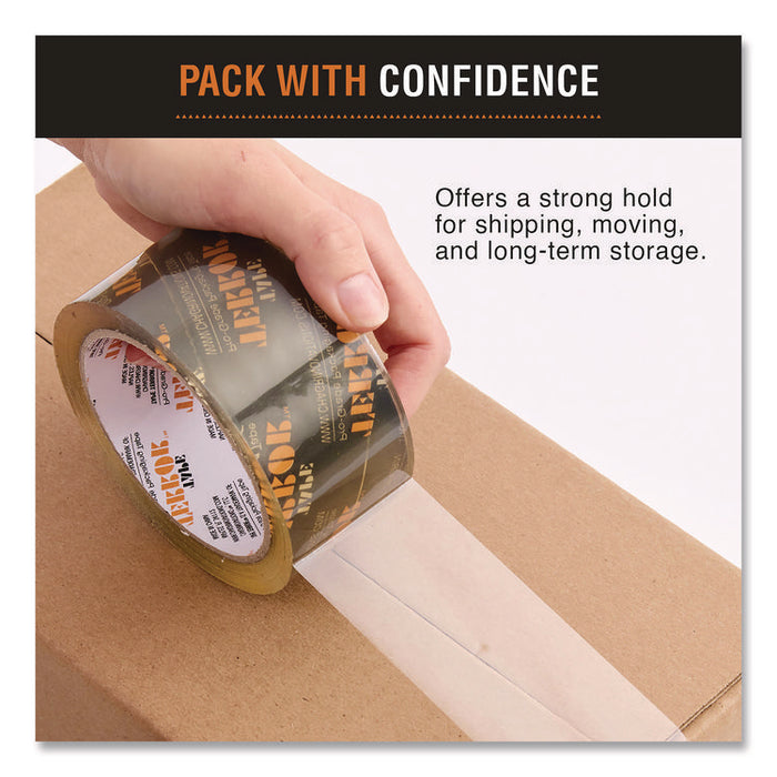 Pro-Grade Packaging Tape, 3" Core, 1.88" x 54.6 yds, Clear