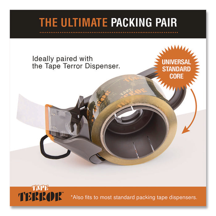 Pro-Grade Packaging Tape, 3" Core, 1.88" x 54.6 yds, Clear