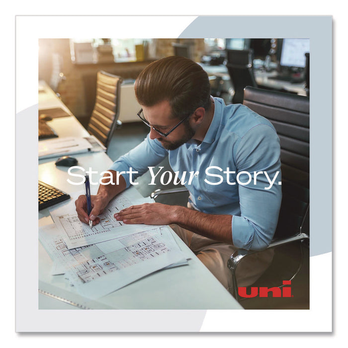 Jetstream Hybrid Gel Pen, Retractable, Fine 0.7 mm, Black Ink, Blue/Silver Barrel