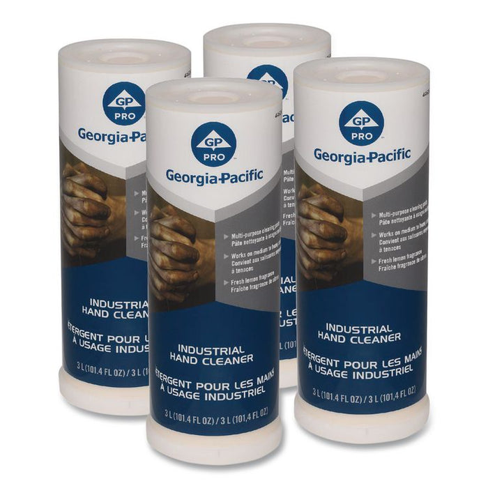 Industrial Hand Cleaner, Lemon Scent, 300 mL, 4/Carton