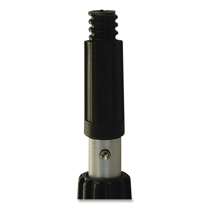 Aluminum Extension Pole, Two Sections, 8 ft, Silver/Black