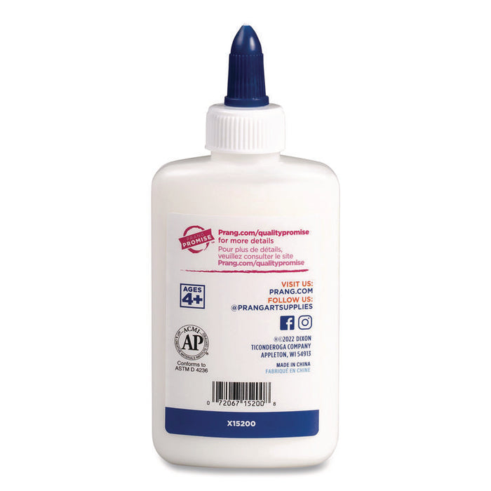 Washable Liquid White School Glue, 4.4 oz, Dries Clear