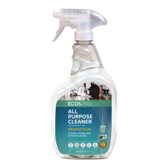 Orange Plus All-Purpose Cleaner and Degreaser, 32 oz Spray Bottle
