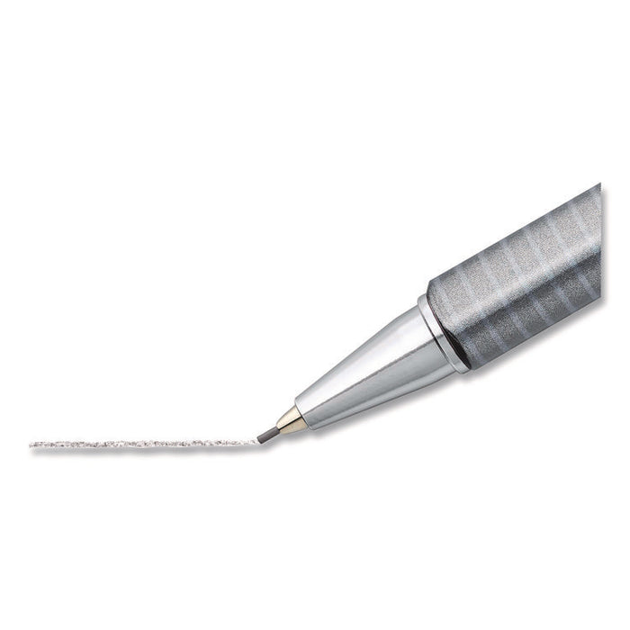 Mechanical Pencils, 0.7 mm, HB (#2), Black Lead, Anthracite Barrel, 10/Box