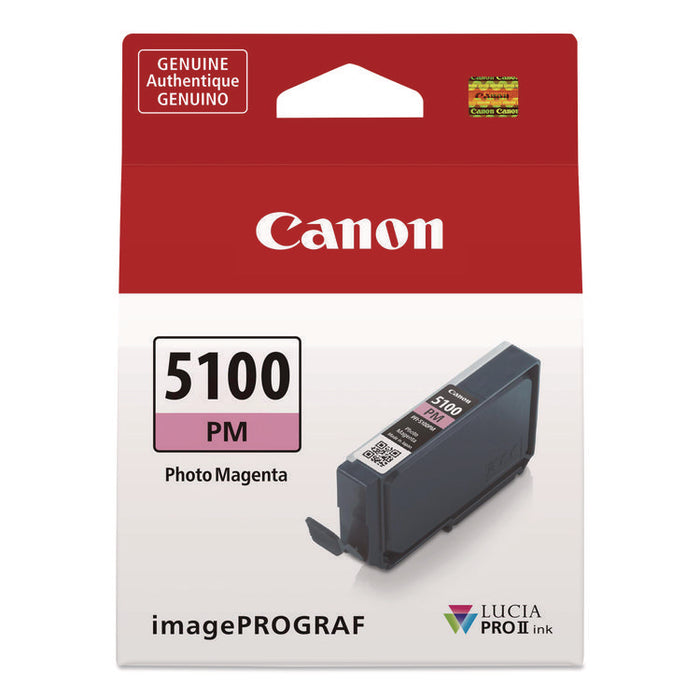 6957C002 (PFI-5100) Lucia PRO II Ink, Photo Magenta