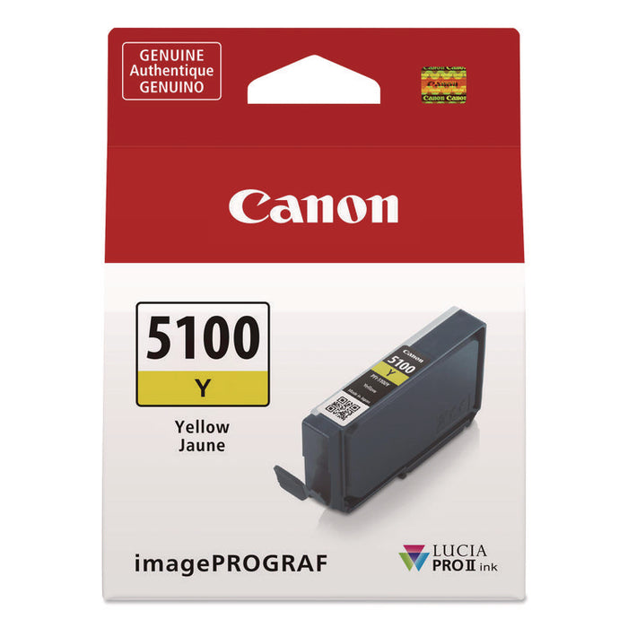 6955C002 (PFI-5100) Lucia PRO II Ink, Yellow