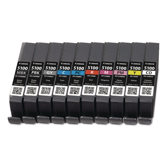 6955C002 (PFI-5100) Lucia PRO II Ink, Yellow