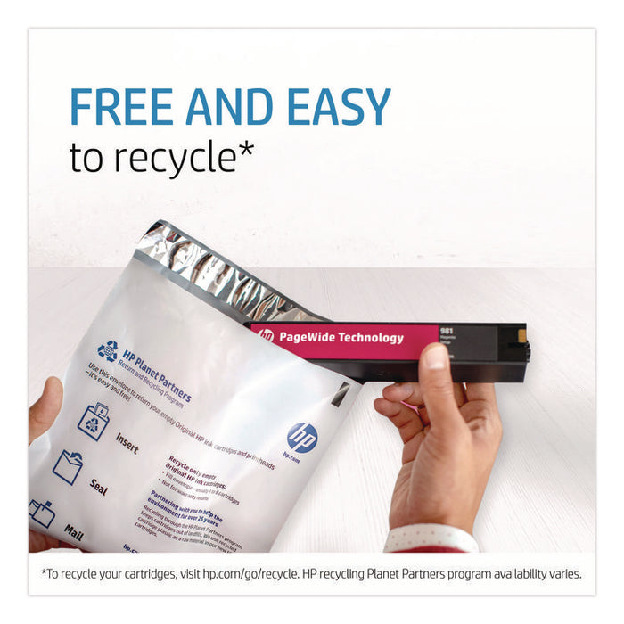 HP 910XL, (3YL62AN) High-Yield Cyan Original Ink Cartridge