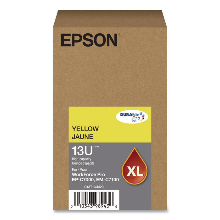 T13U420 (T13U) DURABrite Pro High-Yield Ink, 4,600 Page-Yield, Yellow