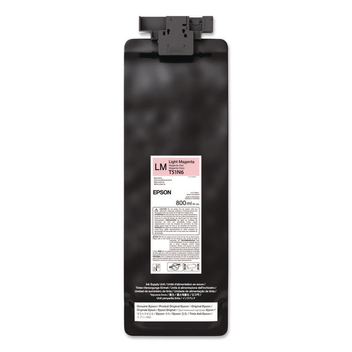 T51N620 (T51N) UltraChrome GS3 Eco-Solvent Ink, 800 mL, Light Magenta