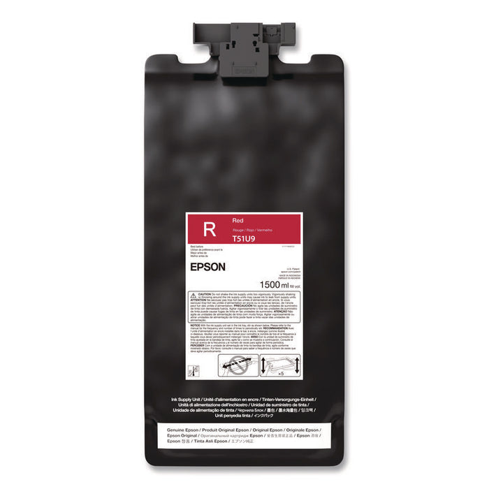 T51U920 (T51U) UltraChrome GS3 Eco-Solvent Ink, 1.5 L, Red