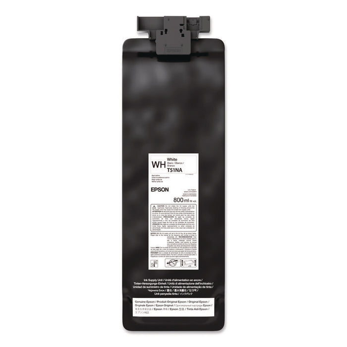 T51NA20 (T51N) UltraChrome GS3 Eco-Solvent Ink, 800 mL, White