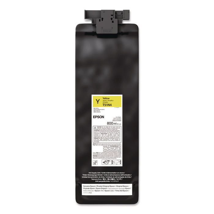 T51N420 (T51N) UltraChrome GS3 Eco-Solvent Ink, 800 mL, Yellow