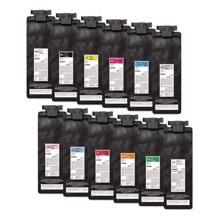 T51NF20 (T51N) UltraChrome GS3 Eco-Solvent Ink, 800 mL, Green
