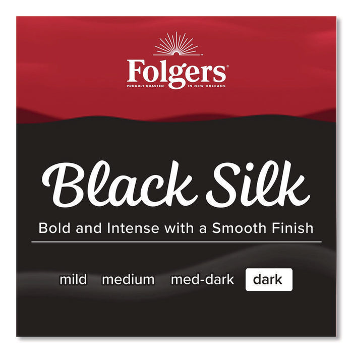 Coffee Filter Packs, Black Silk, 1.4 oz Pack, 40Packs/Carton