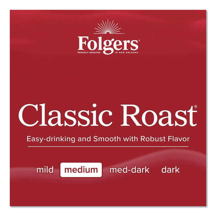 Classic Roast Ground Coffee Filter Pack, Regular, In-Room Lodging, 0.6 oz, 200/Carton