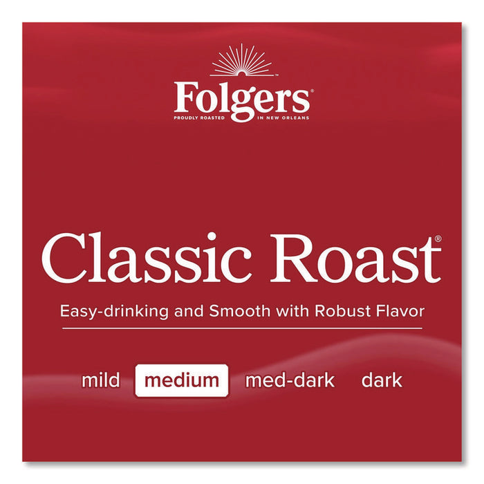 Coffee, Classic Roast, Ground, 25.9 oz Canister, 6/Carton