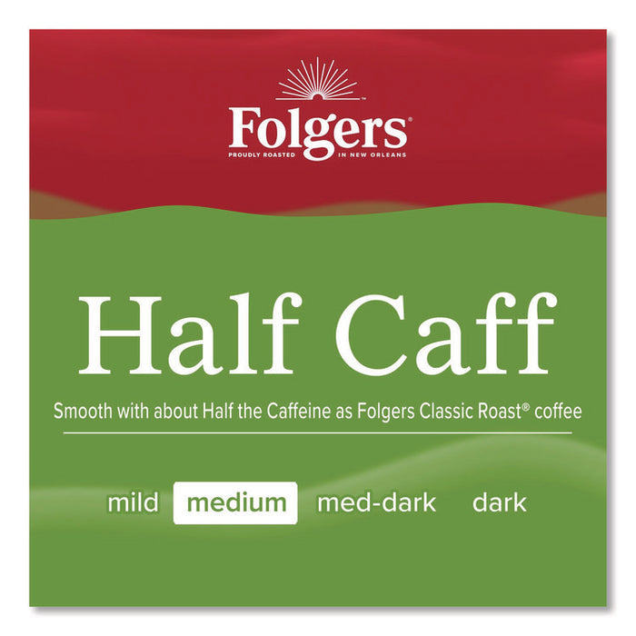 Half Caff Ground Coffee, 22.6 oz Canister