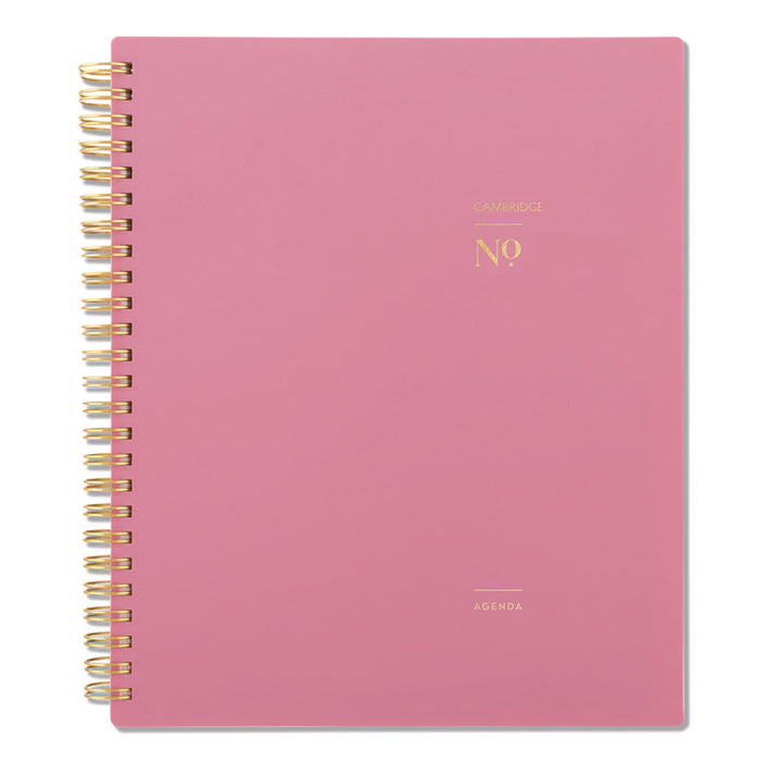 WorkStyle Weekly/Monthly Planner, 8.75 x 7.75, Pink Cover, 12-Month (Jan to Dec): 2026