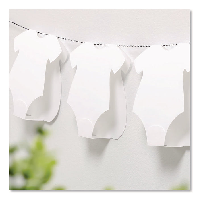 Color Cardstock, 65 lb Cover Weight, 8.5 x 14, Bright White, 125/Pack