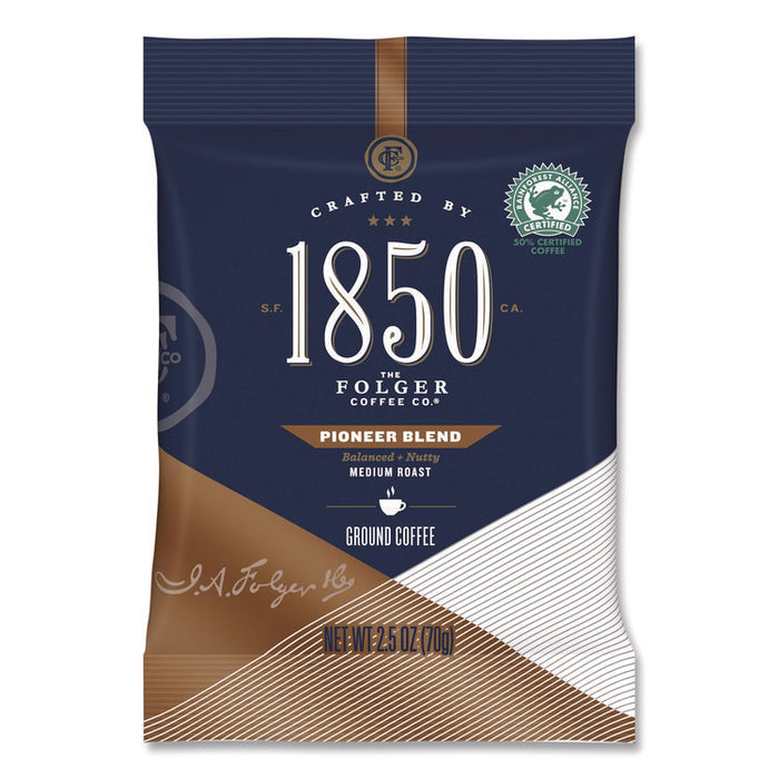 Pioneer Blend Coffee Fraction Packs, 2.5 oz Pack, 24 Packs/Carton