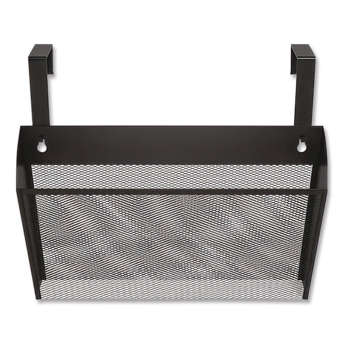 Wire Mesh Wall File, Letter Size, 14.37" x 3.34", Black
