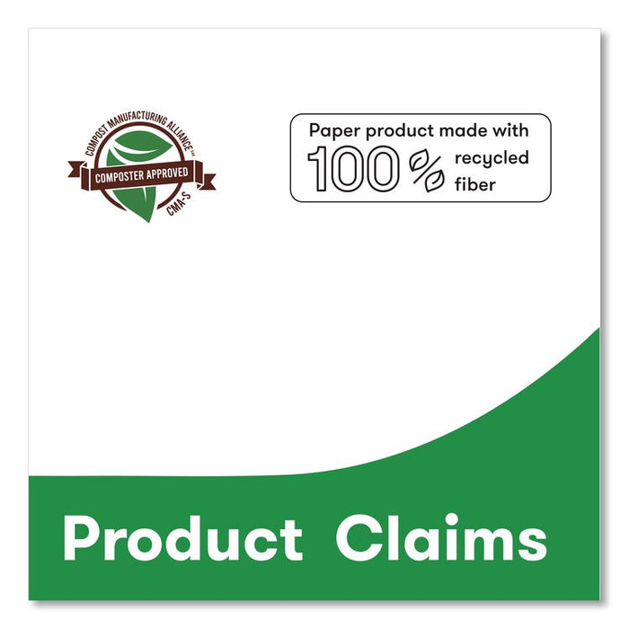 Select Dinner Napkins, 1-Ply, 16 x 15, Natural Brown, 250/Pack, 12 Packs/Carton
