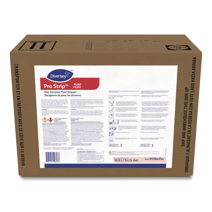 Pro Strip PURE Non-Corrosive Floor Stripper, 5 gal Bag-In Box