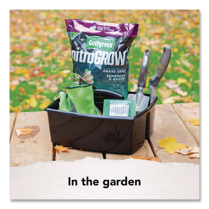 Large Caddy, 13 x 11 x 6.38, Black, 6/Pack