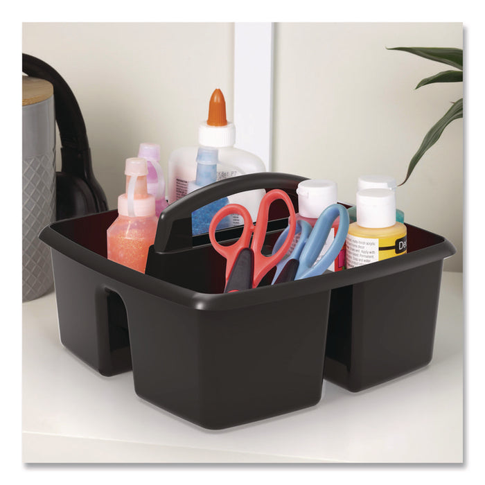 Small Caddy, 9.25 x 9.25 x 12, Black, 6/Pack
