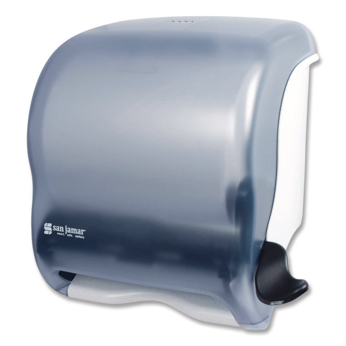 Classic Element Lever Roll Towel Dispenser, 12.5 x 8.5 x 12.75, Blue