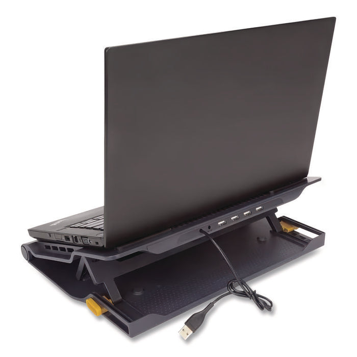 Chill Mat Plus with 4-Port Hub, Black