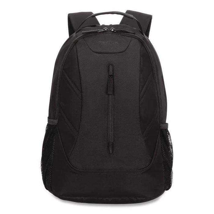 Ascend Backpack, Fits Devices Up to 16", Polyester, 12.5 x 7 x 18.6, Black