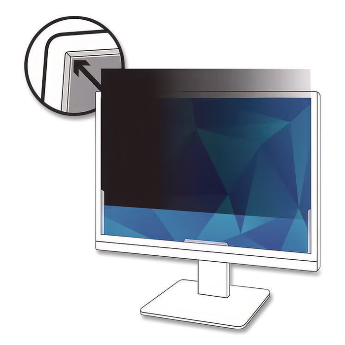 Frameless Blackout Privacy Filter for 19.5" Widescreen Flat Panel Monitor, 16:9 Aspect Ratio