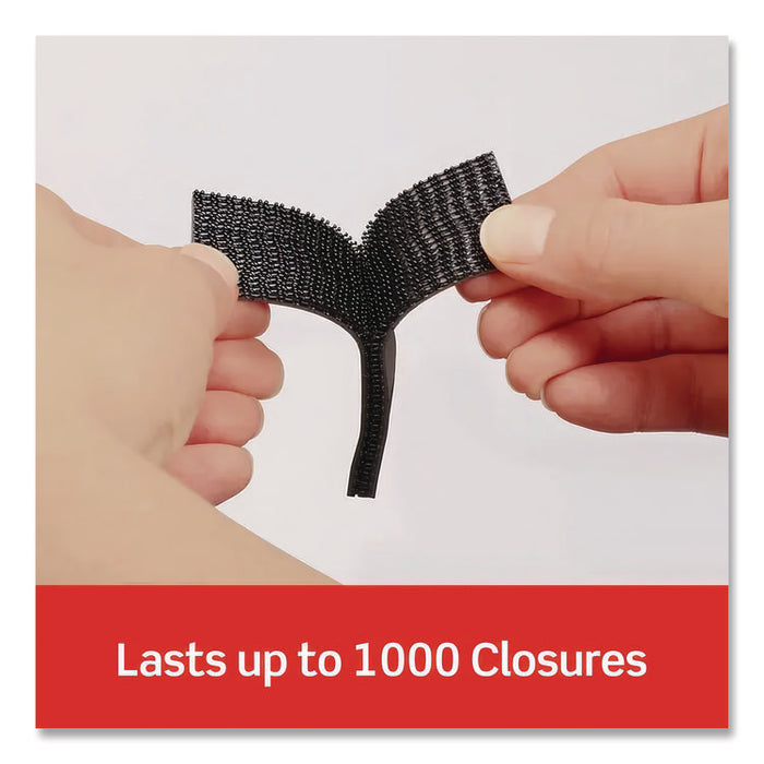 Extreme Fasteners, 1" x 10 ft, Black