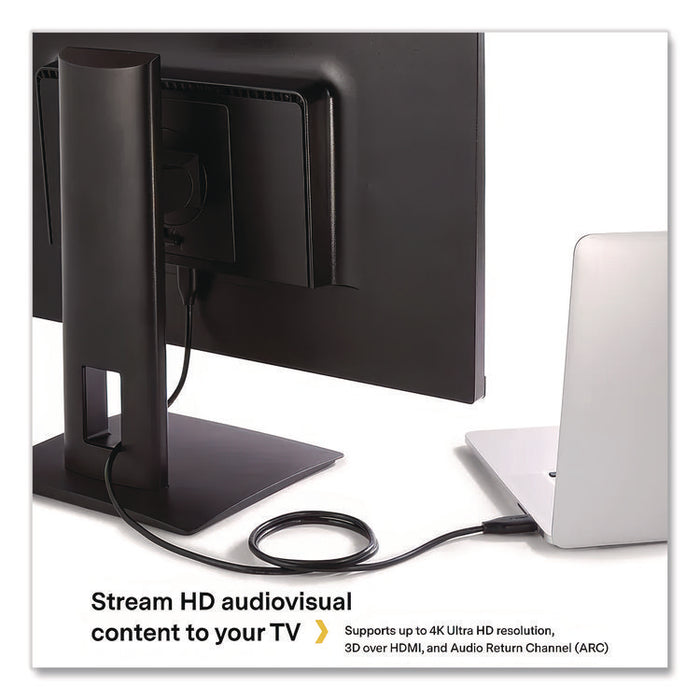 HDMI 4K Cable, 4 ft, Black
