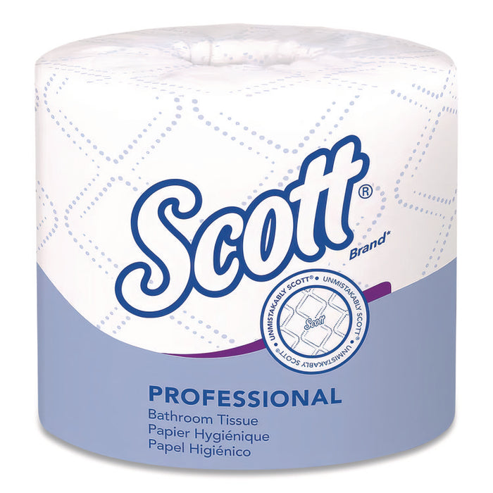 Essential Standard Roll Bathroom Tissue, Septic Safe, 2-Ply, White, 550 Sheets/Roll, 40 Rolls/Carton