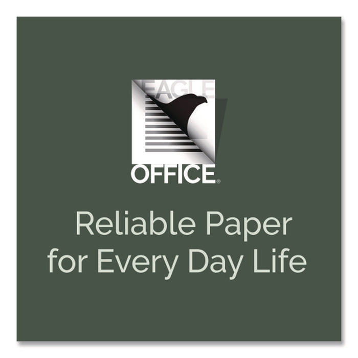 Recycled Multipurpose Paper, 92 Bright, 20 lb Bond Weight, 8.5 x 14, White, 500/Ream, 5 Reams/Carton