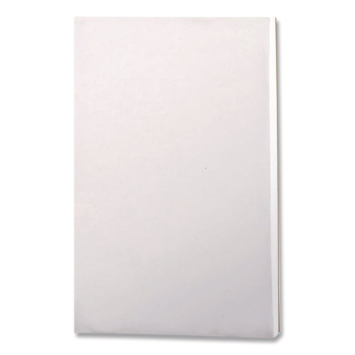 Scratch Pads, Unruled, (100) White 3 x 5 Sheets, Dozen