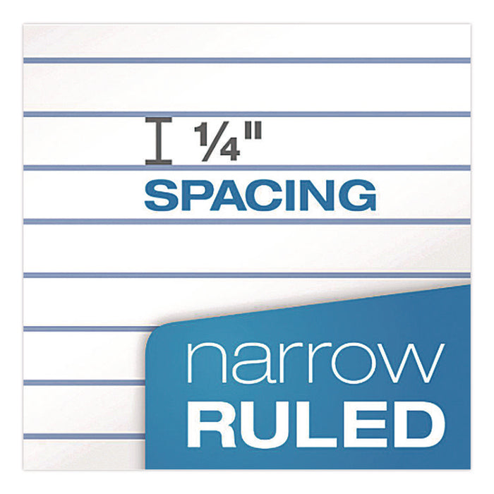 Memo Pads, Assorted Cover Colors, Narrow Rule, (60) White 3 x 5 Sheets, Dozen