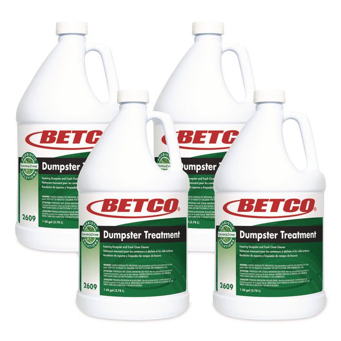 Dumpster Treatment, Mango, 1 gal Bottle, 4/Carton