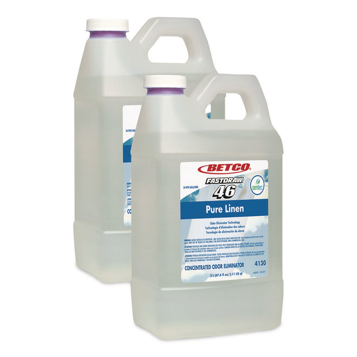 SenTec Pure Linen Concentrate Odor Eliminator, Pure Linen, 2 L Bottle, 2/Carton