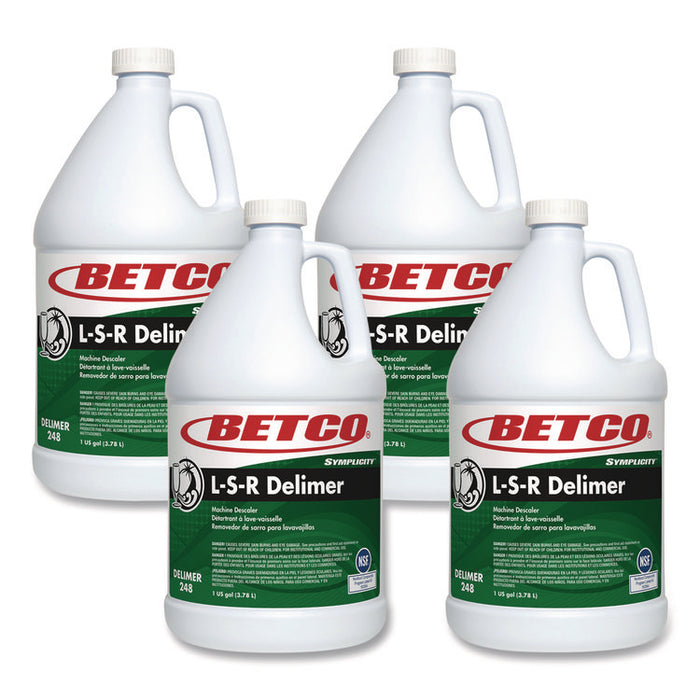 L S R Delimer, 1 gal Bottle, 4/Carton