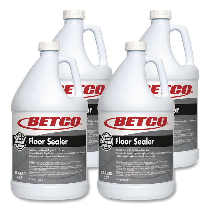 Floor Sealer, 1 gal Bottle, 4/Carton