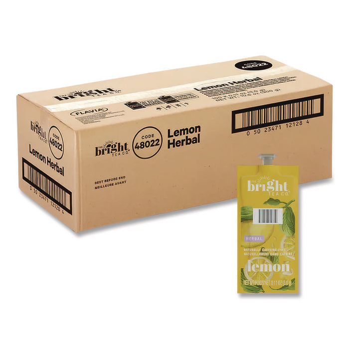 Tea Freshpack Pods, Lemon Herbal, 0.1 oz, 100/Carton