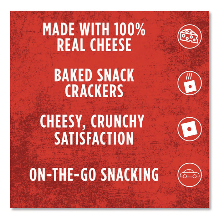 Cheez-It Crackers, 1.5 oz Single-Serving Snack Pack, 8/Box